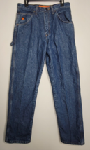 Wrangler FR Riggs Workwear Jeans Flame Resistant Blue Denim Men’s Size 33x34 - £19.97 GBP
