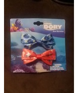 Hair Bow Clip Finding Dory Cheer Fun New Blue Gold Halloween Dress Up Bl... - £5.19 GBP