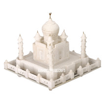 White Marble Collectible Replica Taj Mahal Beautiful Art Home Living Gifts H3616 - £279.78 GBP+
