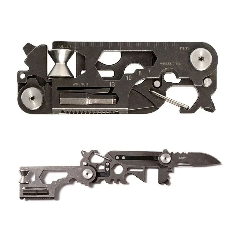 30 in 1 Multifunction outdoor Survival Tool FOR SOS fold  Corkscrew wrench Sleev - £173.10 GBP