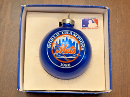 1986 NY Mets World Series Champions Ornament 36 Yr Original Sports Collector Vtg - $73.73