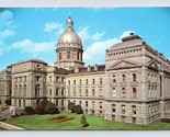 Indiana Stato Capitol Costruzione Indianapolis IN Unp Club Cromo Cartoli... - $4.05