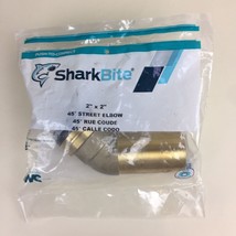 Sharkbite 2” x 2” 45° Street Elbow #UXL0754 Push To Connect Pipe Plumbin... - $59.40