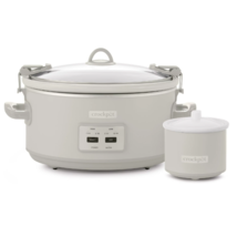 Crockpot™ 7-Quart Cook &amp; Carry™ Slow Cooker, Mushroom - £75.92 GBP