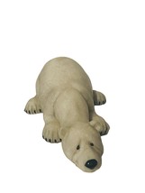 Quarry Critters Papa Polar Bear Figurine Ice Sculpture anthropomorphic N... - $39.55