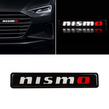 Brand New 1PCS Nismo New Led Light Car Front Grille Badge Illuminated Decal Stic - £11.99 GBP