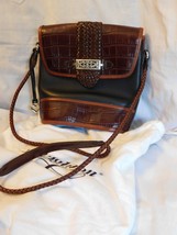 Brighton Black/Brown  Shoulder Purse - £29.56 GBP