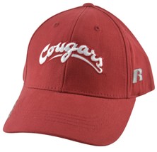 Washington State Cougars NCAA Russell Athletic Red Team Logo Adjustable Hat - £14.42 GBP