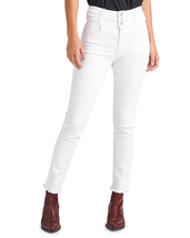 Hudson Jeans Vintage Holly High Rise Crop Skinny White Jeans SZ 25 NWT $245 - $79.20