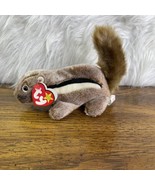 Ty Beanie Babies Baby CHIPPER the Chipmunk 1999 Tag - $18.00