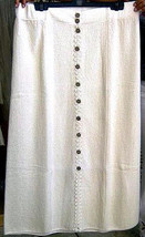 White Skirt from Nusta ,100% ekological pima Cotton - £37.66 GBP
