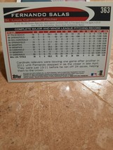 2012 Topps Baseball Card # 363 Fernando Salas - £2.50 GBP