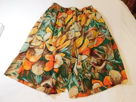 Womens Ladies Bon Worth elastic waist shorts **See Measurements** flowers GUC * - £13.93 GBP