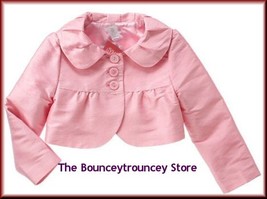 Nwt Gymboree Ice Cream Social Pink Silk Jacket Sz 10 - £20.78 GBP