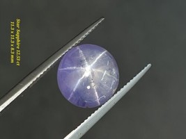 12.53 ct Natural Star Sapphire Purplish Blue with Defined Star from Sri Lanka - £3,044.86 GBP