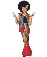 HALLOWEEN Girls Feelin&#39; Groovy Flower Power HIPPY Halloween Costume Size... - $33.03 CAD