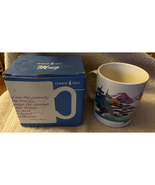 Leanin Tree Mug - NIB - Serenity Prayer - Watercolor Landscape Mountain - £10.88 GBP