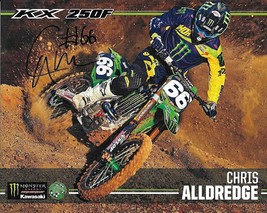 Chris Alldredge supercross motocross signed autographed 8X10 Photo COA - £51.14 GBP