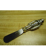 nutcracker knife 5&quot; stainless steel butter knife or cheese knife with nu... - £10.08 GBP