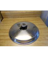old stainless steel lid with heat release vent on spinning knob very old... - £10.08 GBP