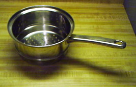 Stainless steel steamer pot insert for a stackable steamer cooker 7&quot; size x 3.5&quot; - £10.02 GBP