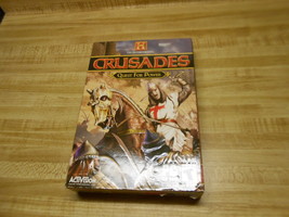 Crusades Quest For Power The History Channel Activision 2002/2003 pc cd-rom - $18.95