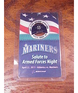 Mariners Salute to Armed Forces Night Challenge Coin, April 23, 2011, Se... - £4.44 GBP