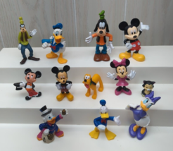 Disney Mickey Mouse figures Minnie Pluto Donald Duck Goofy Scrooge McDuck - £15.76 GBP