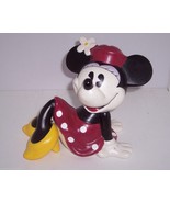 Disney Minnie Mouse Bank Sitting Ceramic Coin Money Enesco  Retired - £47.50 GBP