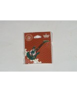 Miami Dolphins Guitar Pin Hat Lapel NFL Football Vintage - £11.70 GBP