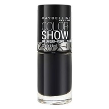 Maybelline Color Show Shredded Nail Lacquer - Carbon Frost - 0.23 oz - £7.20 GBP