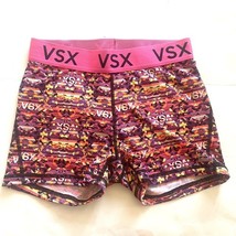 Victoria Secret VSX The Player Hot Shorts Size Small Sport Biker Pink - $297.57 MXN