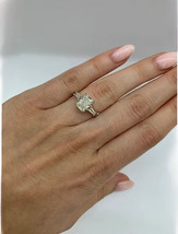 Lab Grown 4.50 Carat E VS1 IGI Certified 14K White Gold Radiant Cut Diam... - $9,419.86 MXN