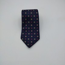 Kenneth Stevens Made in USA 100% Silk From Italy Neck Tie Blue 57.5&quot; x 3... - £9.47 GBP