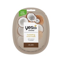 Yes To Coconut Ultra-Hydrating Moisturizing Mud Mask, Coconut Oil and Kaolin - £8.07 GBP