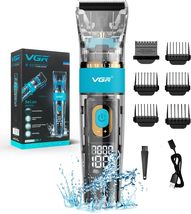 VGR Hair Clippers for Men Professional, 3 Adjustable Speeds Cordless Hair - £26.61 GBP