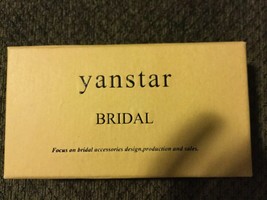 Yanstar Hanmade Crystal Beads Rhinestone Bridal Wedding Belt - £4.71 GBP