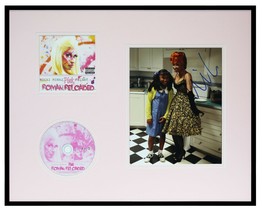 Nicki Minaj Signed Framed 16x20 Photo &amp; Pink Friday Roman Reloaded CD Di... - £273.75 GBP