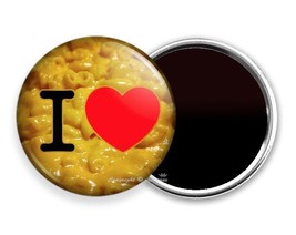 Funny Quote I Love Macaroni Mac And Cheese Heart New Refrigerator Fridge Magnet - £13.28 GBP+