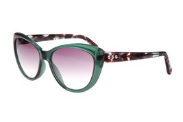 Runway Sunwear RS-647 Crystal Green Sunglasses with Grey Lenses - $24.70