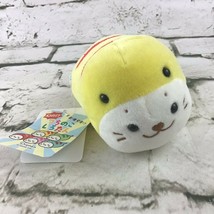 Shirotan Sirotan Seal Keychain Plush 5&quot; TAG Stuffed Toy Doll Japan - $14.84