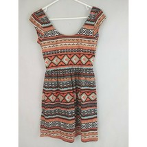 GB Sleeveless Dress With Aztec Design Size Small - £9.98 GBP