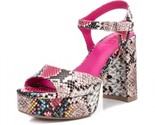 Xti Women&#39;s Heeled Platform Sandals Multicolor - $64.00