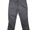 Men&#39;s Weatherproof The Trail Utility Pants Size 42 X 32 Grey Strait Stretch - $17.81