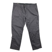 Men&#39;s Weatherproof The Trail Utility Pants Size 42 X 32 Grey Strait Stretch - £14.23 GBP