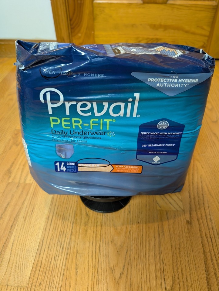 Prevail Per-Fit Adult MEN Underwear, EX LG , EXTRA Absorbency, PF-514 - ... - $8.09