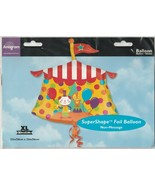 Anagram Circus Tent SuperShape Foil Balloon 23&quot; x 32&quot; - $183.98 MXN