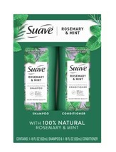 Suave Rosemary and Mint Invigorating Shampoo and Conditioner Set, 18 FL. Oz Each - $10.95