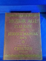 Motor Age Flat Rate and Service Manual 1949 Chilton - $27.10