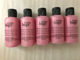5 Philosophy Holiday Hugs 4oz 3-in-1 Pinwheel cookie scent shampoo bath gel lot - £31.88 GBP